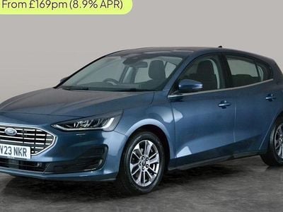Used Ford Focus Titanium 125 HP (91 kW) 2023 Blue Hatchback