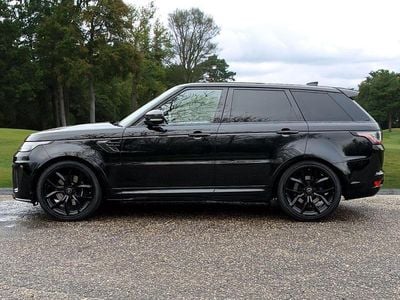Used Land Rover Range Rover Sport SVR 575 HP (422 kW) 2020 Black SUV