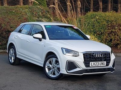 White Used 2023 Audi Q2 S-Line SUV | £24,998 (A bit pricey)