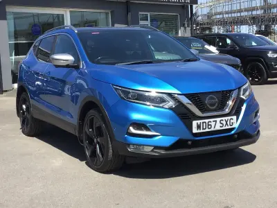 Used Nissan Qashqai Tekna+ 115 HP (84 kW) 2017 Blue SUV