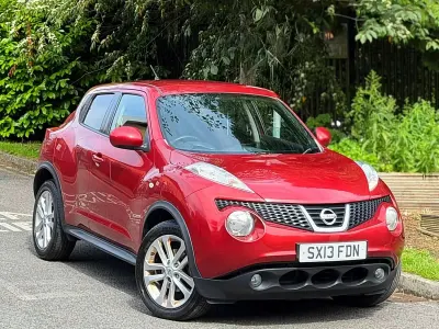 Used Nissan Juke Acenta 117 HP (86 kW) 2013 Red SUV