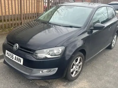 Used VW Polo 70 HP (51 kW) 2010 Black Hatchback
