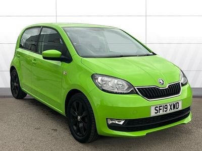 Used Skoda Citigo SE L 75 HP (55 kW) 2019 Green Hatchback
