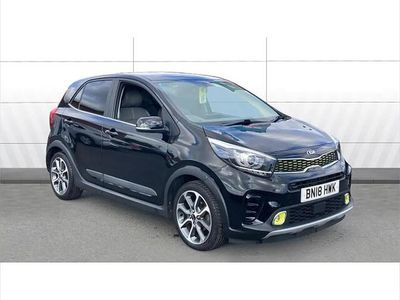 Used Kia Picanto X-Line 83 HP (61 kW) 2018 Black Hatchback