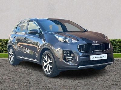 Used Kia Sportage GT-Line 177 HP (130 kW) 2018 Silver SUV