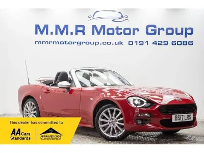 Używany Fiat 124 Spider Anniversary 140 KM (102 kW) 2017 Czerwony Kabriolet