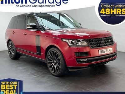 Red Used 2017 Land Rover Range Rover Autobiography SUV | £31,250 (Fair price)