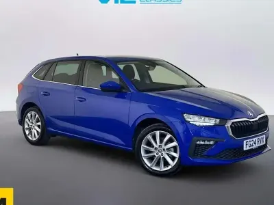 Used Skoda Scala SE L 150 HP (110 kW) 2024 Blue Hatchback