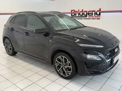 Second-hand Hyundai Kona N Line 120 CP (88 kW) 2022 Negru SUV