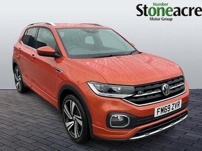 Orange Used 2020 VW T-Cross R-line SUV | £14,686 (Good price)
