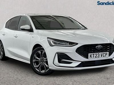 White Used 2021 Ford Focus ST-Line Hatchback | £13,577 (Fair price)
