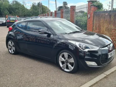 Used Hyundai Veloster 186 HP (136 kW) 2016 Black Hatchback