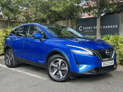 Used Nissan Qashqai N-Connecta 190 HP (139 kW) 2023 Blue SUV
