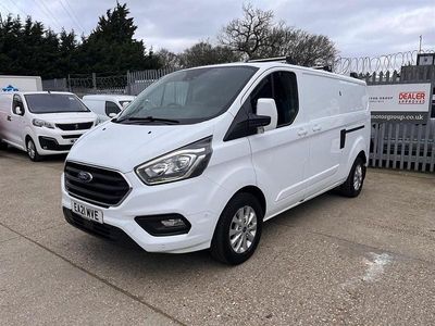 Used Ford Transit Custom Limited 130 HP (95 kW) 2021 White Van