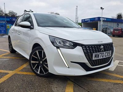Used Peugeot 208 Allure Premium 2020 White Hatchback