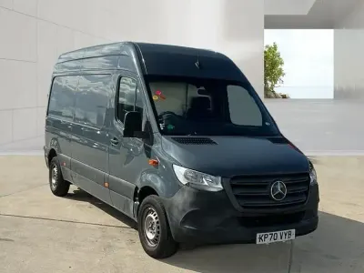 Used Mercedes E-Sprinter Progressive 85 kW (116 HP) 2020 Grey Van
