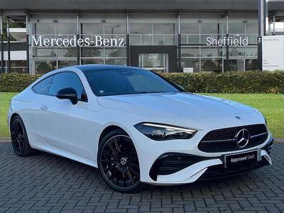 White Used 2025 Mercedes CLE300 Edition Coupe | £53,939 (A bit pricey)