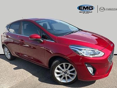 Used Ford Fiesta Titanium 100 HP (73 kW) 2018 Red Hatchback
