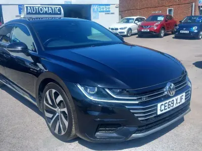 Used VW Arteon R-line 190 HP (139 kW) 2019 Black Hatchback