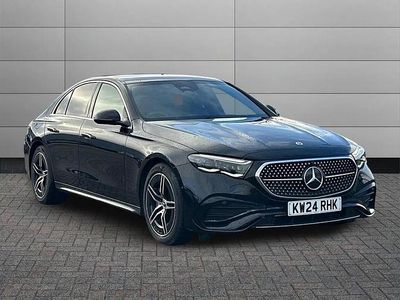 Black Used 2024 Mercedes E220 AMG Line Premium Sedan | £40,595 (Fair price)