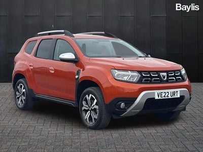 Used Dacia Duster Prestige 100 HP (73 kW) 2022 Orange SUV