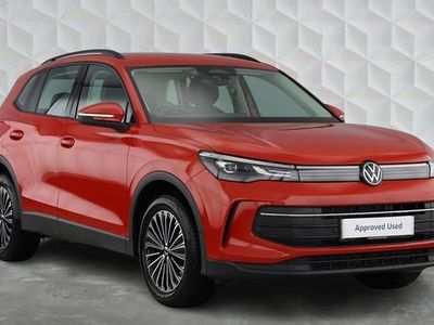 Red Used 2025 VW Tiguan Life SUV | £27,727 (Good price)
