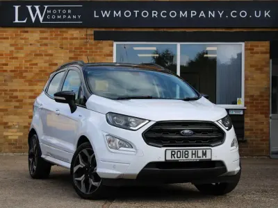 Used Ford Ecosport ST-Line 100 HP (73 kW) 2018 White SUV