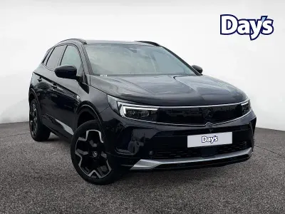 Used Vauxhall Grandland X Ultimate 130 HP (95 kW) 2023 Black SUV