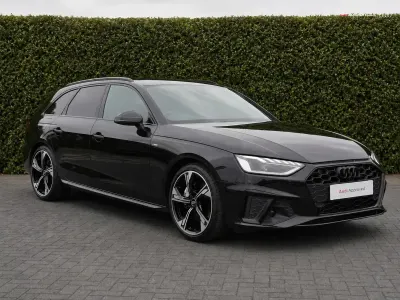 Used Audi A4 Black Edition 204 HP (150 kW) 2022 Black Estate