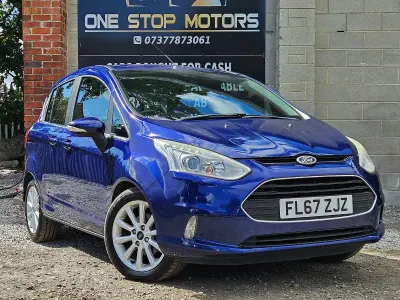Used Ford B-MAX Titanium 2017 Blue MPV
