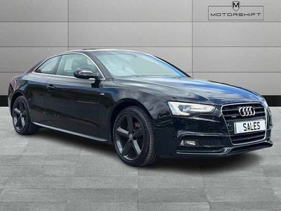 Used Audi A5 S-Line 177 HP (130 kW) 2014 Black Coupe