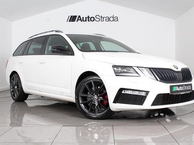 Used Skoda Octavia vRS 184 HP (135 kW) 2017 White Estate