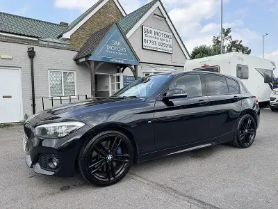 Used BMW 118 M Sport 150 HP (110 kW) 2018 Black sapphire metallic paint Hatchback
