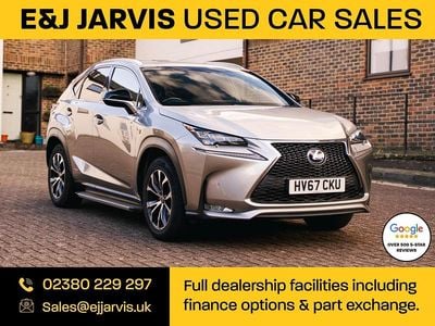 Silver Used 2017 Lexus NX300h Sport Line SUV | £15,995 (Fair price)