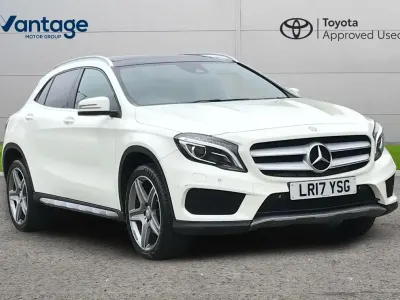 Used Mercedes GLA250 AMG line 207 HP (152 kW) 2017 White SUV
