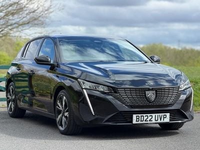 Used Peugeot 308 Allure 130 HP (95 kW) 2022 Black Hatchback