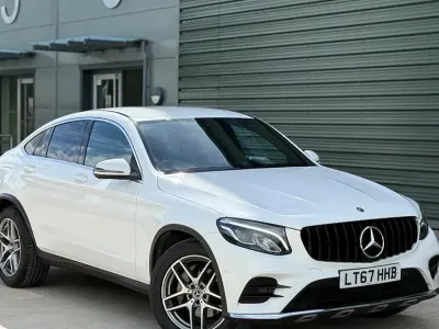 Used Mercedes GLC220 AMG line 167 HP (122 kW) 2017 White SUV