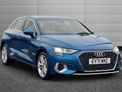Atoll blue Used 2021 Audi A3 Comfort | £17,895 (Fair price)