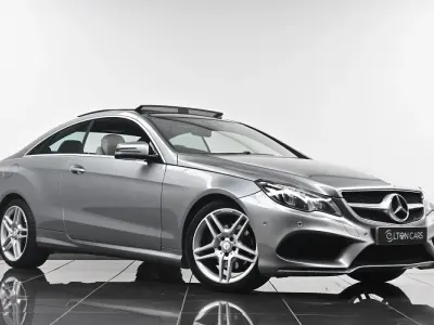 Usado Mercedes E350 AMG line 258 HP (189 kW) 2015 Prateado Coupé