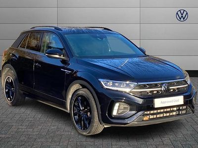 Black Used 2024 VW T-Roc R-line SUV | £24,737 (Fair price)