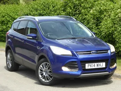 Used Ford Kuga Titanium 140 HP (102 kW) 2014 Blue SUV