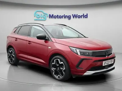 Used Vauxhall Grandland X Ultimate 130 HP (95 kW) 2023 Red SUV