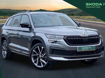 Used Skoda Kodiaq SportLine 150 HP (110 kW) 2023 Graphite grey metallic SUV