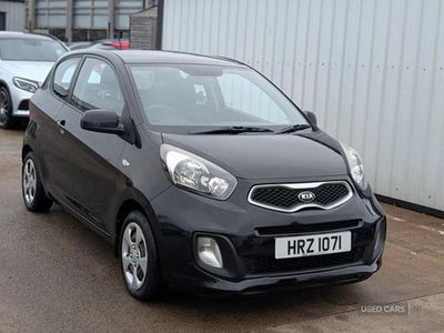 Used Kia Picanto 68 HP (50 kW) 2014 Black Hatchback