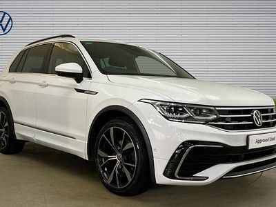 Used VW Tiguan R-line 150 HP (110 kW) 2021 White SUV