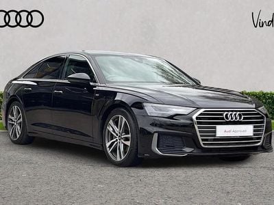 Used Audi A6 S-Line 200 HP (147 kW) 2022 Black Sedan