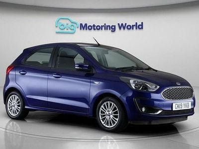 Used Ford Ka Plus Zetec 85 HP (62 kW) 2019 Blue Hatchback