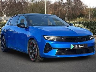 Used Vauxhall Astra GS Line 130 HP (95 kW) 2022 Blue Hatchback