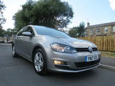 Used VW Golf VII Edition 125 HP (91 kW) 2017 Silver Hatchback