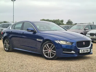 Used Jaguar XE R-Sport 2016 Blue Sedan